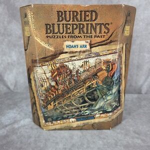 BePuzzled Noah's Ark 1000pc Puzzle Buried Blueprints Puzzles From The Past 1993